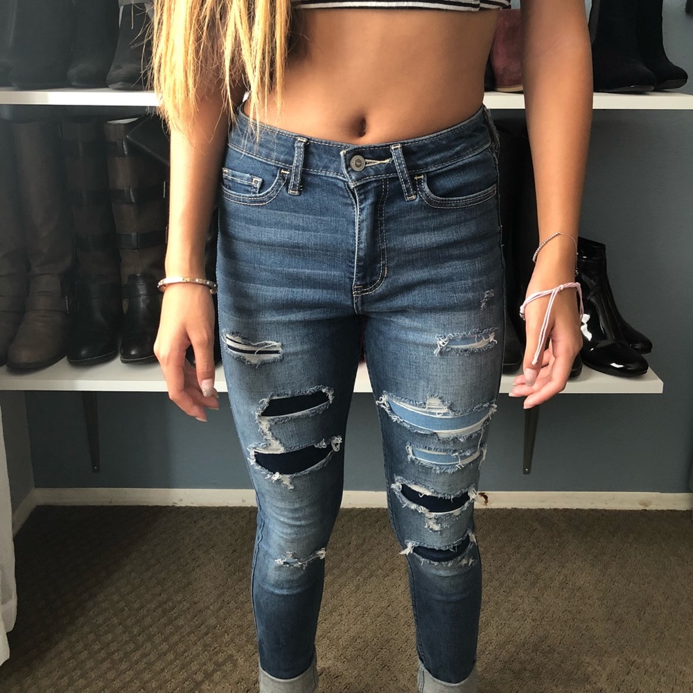 High Rise Hollister Jeans